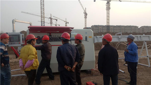 福建省泉州市二建工程有限公司訂購數控鋼筋彎箍板筋調直切斷一體機